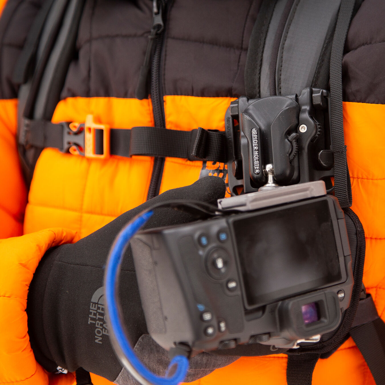 Mocowanie do plecaka Spider Camera Holster Spider X - Backpacker Kit