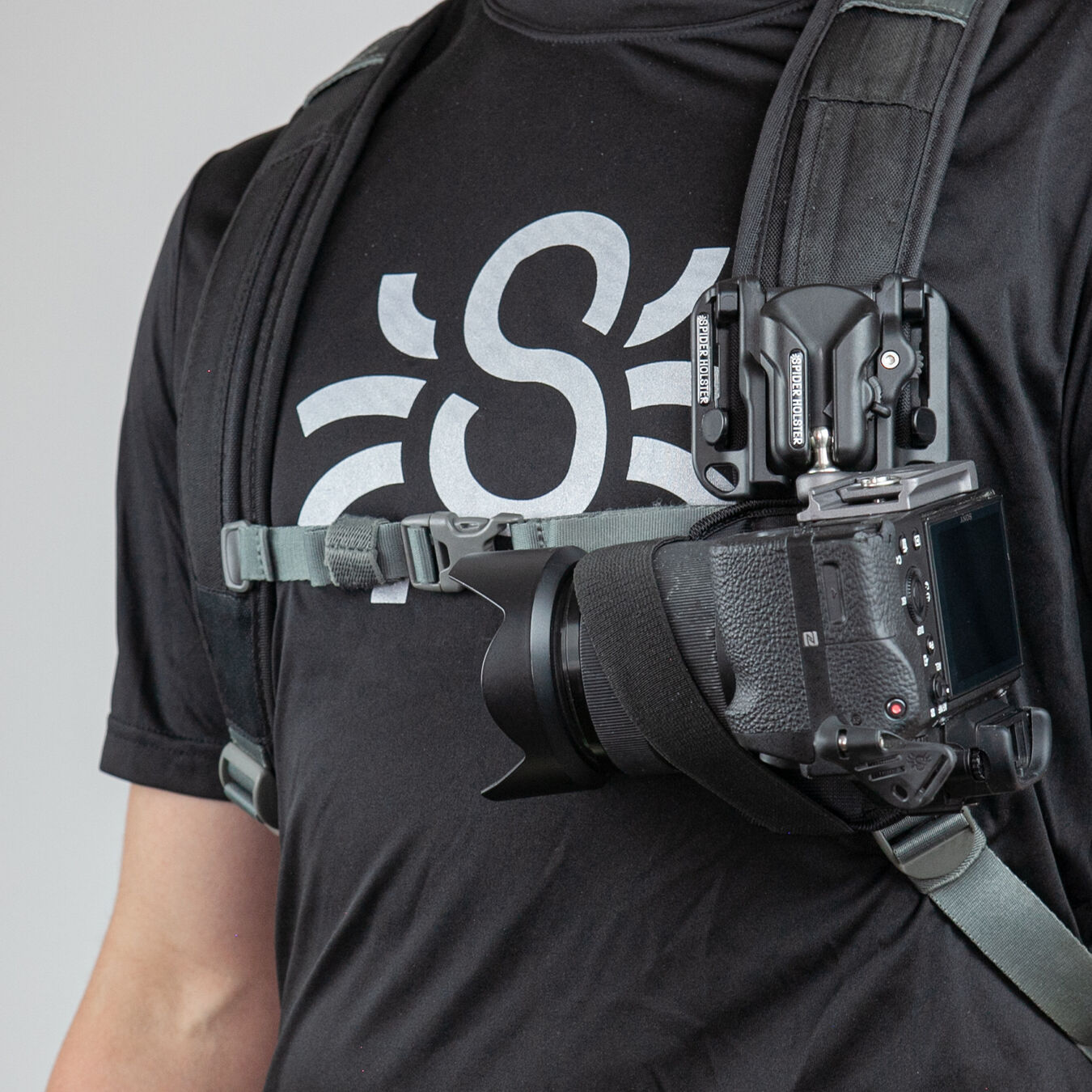 Mocowanie do plecaka Spider Camera Holster Spider X - Backpacker Kit