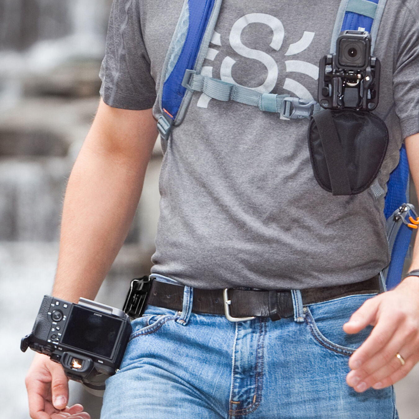 Mocowanie do plecaka Spider Camera Holster Spider X - Backpacker Kit