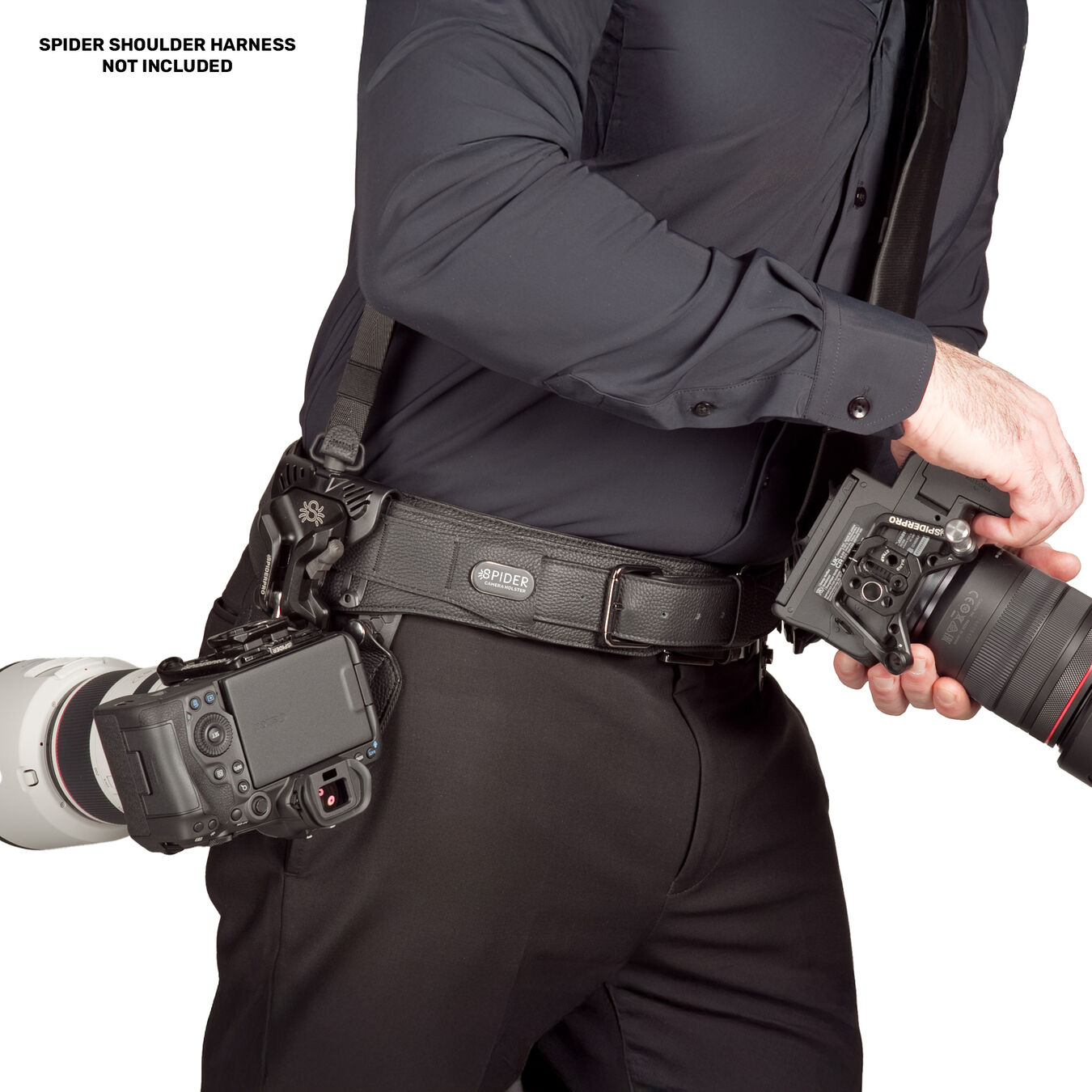 Pas biodrowy Spider Camera Holster SpiderPro Dual Camera System v3 - BLACK