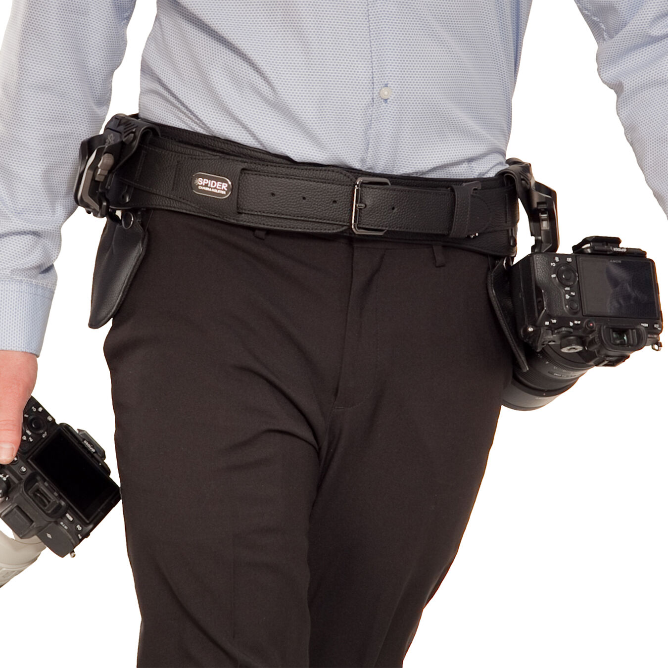 Pas biodrowy Spider Camera Holster SpiderPro Dual Camera System v3 - BLACK