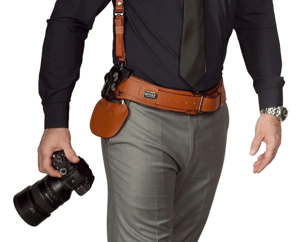 Pas biodrowy Spider Camera Holster SpiderPro Single Camera System v3 - BROWN