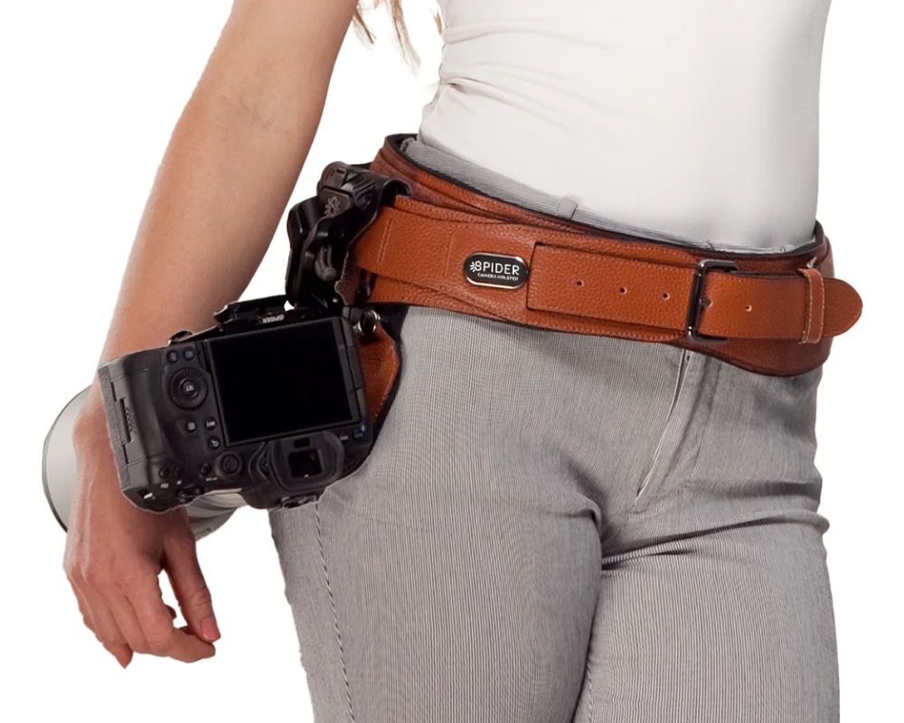 Pas biodrowy Spider Camera Holster SpiderPro Single Camera System v3 - BROWN