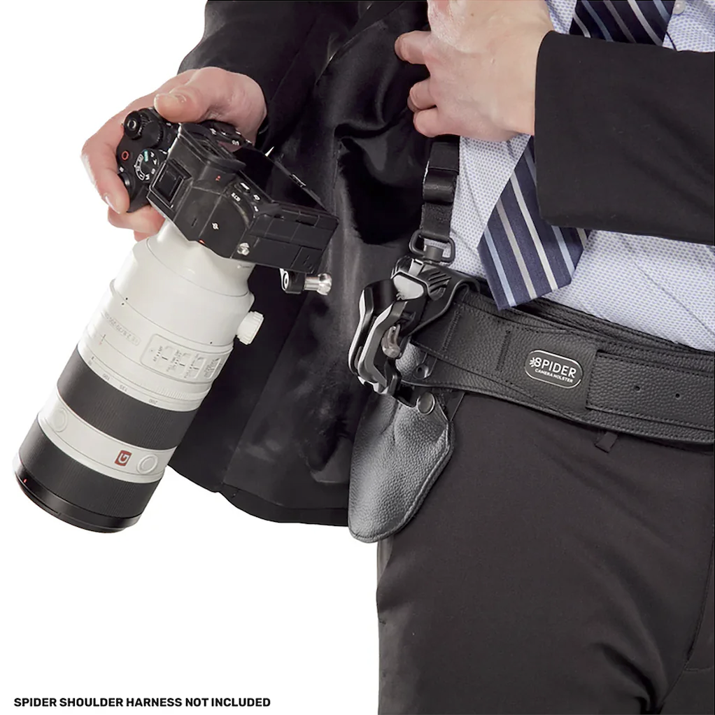 Pas biodrowy Spider Camera Holster SpiderPro Single Camera System v3 - BLACK