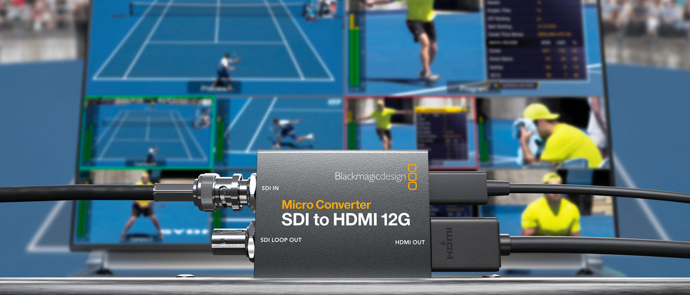 Blackmagic Micro Converter BiDirectional SDI/HDMI Dwukierunkowy 12G (z zasilaczem)