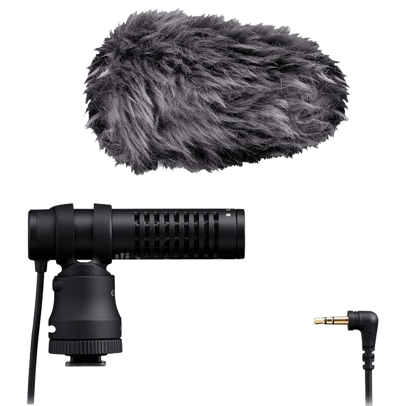 Mikrofon kierunkowy Canon DM-E100 (w zestawie z osłoną przeciwwiatrową)