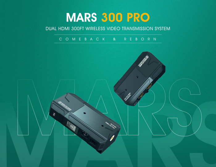 Hollyland Mars 300 PRO Enhanced HDMI - zasięg 120m