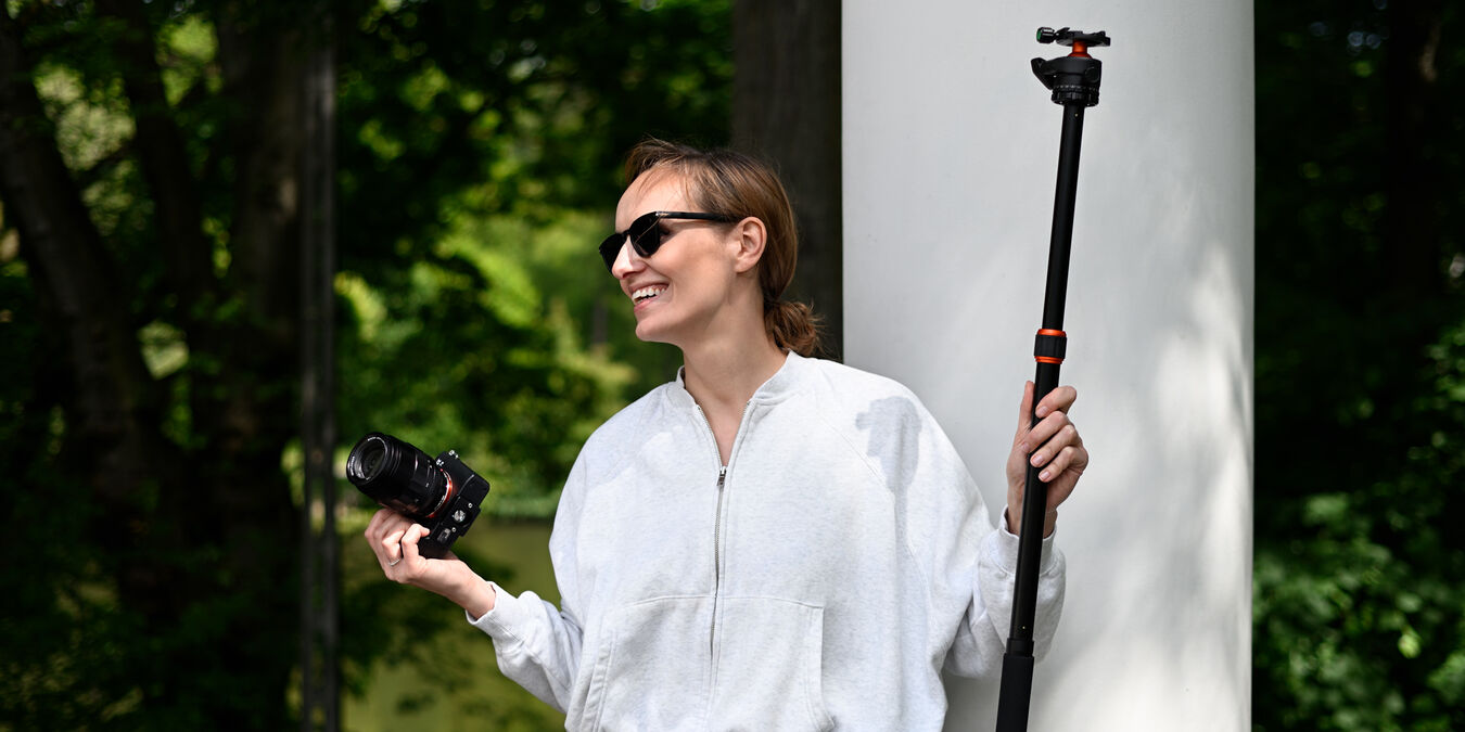 Statyw Camrock Wanderer T42 z głowicą kulową AL-4AS