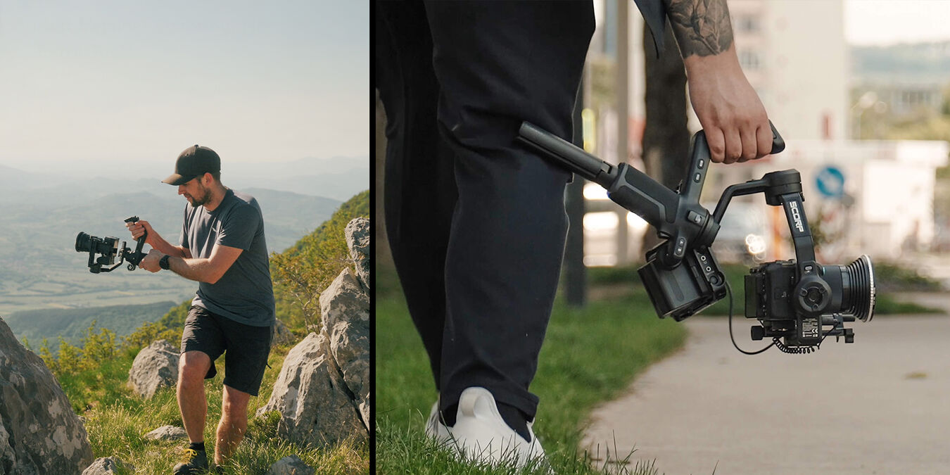 Gimbal FeiyuTech Scorp 3 Kit - udźwig do 3,5kg