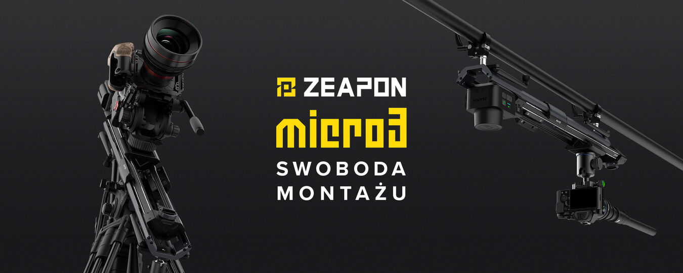 Slider Zeapon Micro 3 E1000 z modułem napędowym - powystawowy