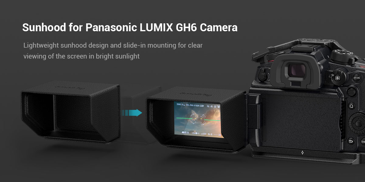 Osłona przeciwsłoneczna SmallRig 3460 do aparatu Panasonic LUMIX GH6