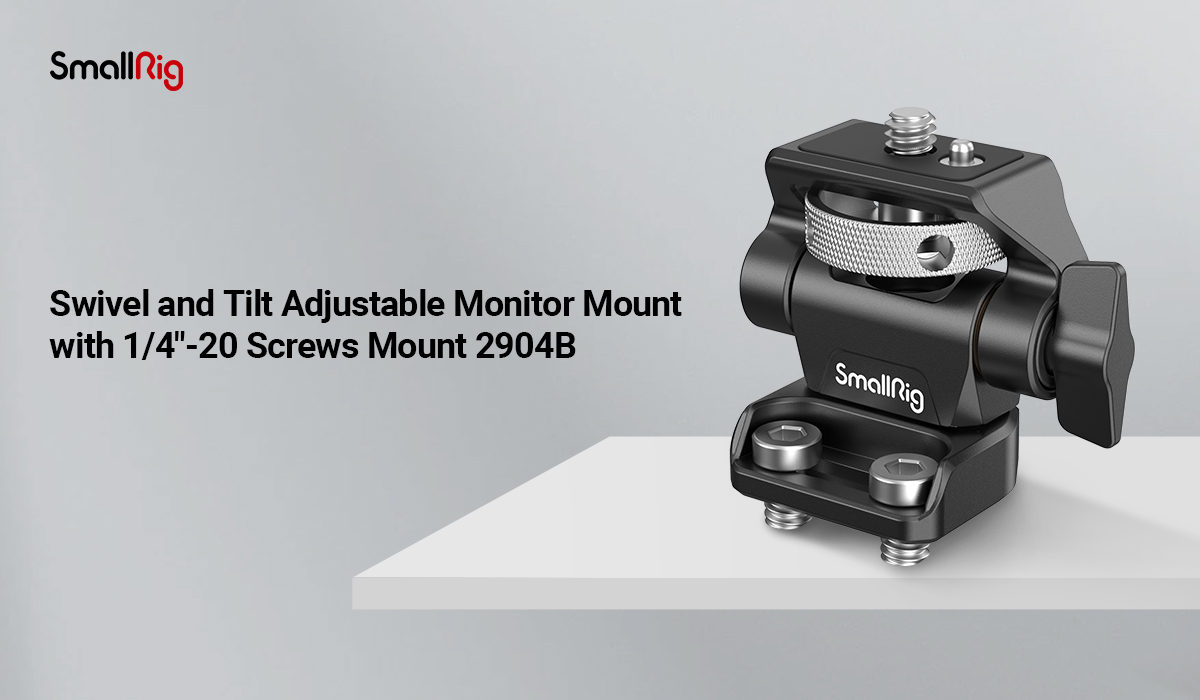 SmallRig 2904B Swivel and Tilt adjustable Monitor Mount Screw-Mount - mocowanie monitora