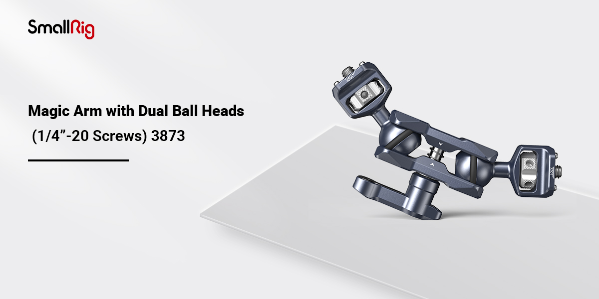 SmallRig 3873 Magic Arm Dual Ball Heads