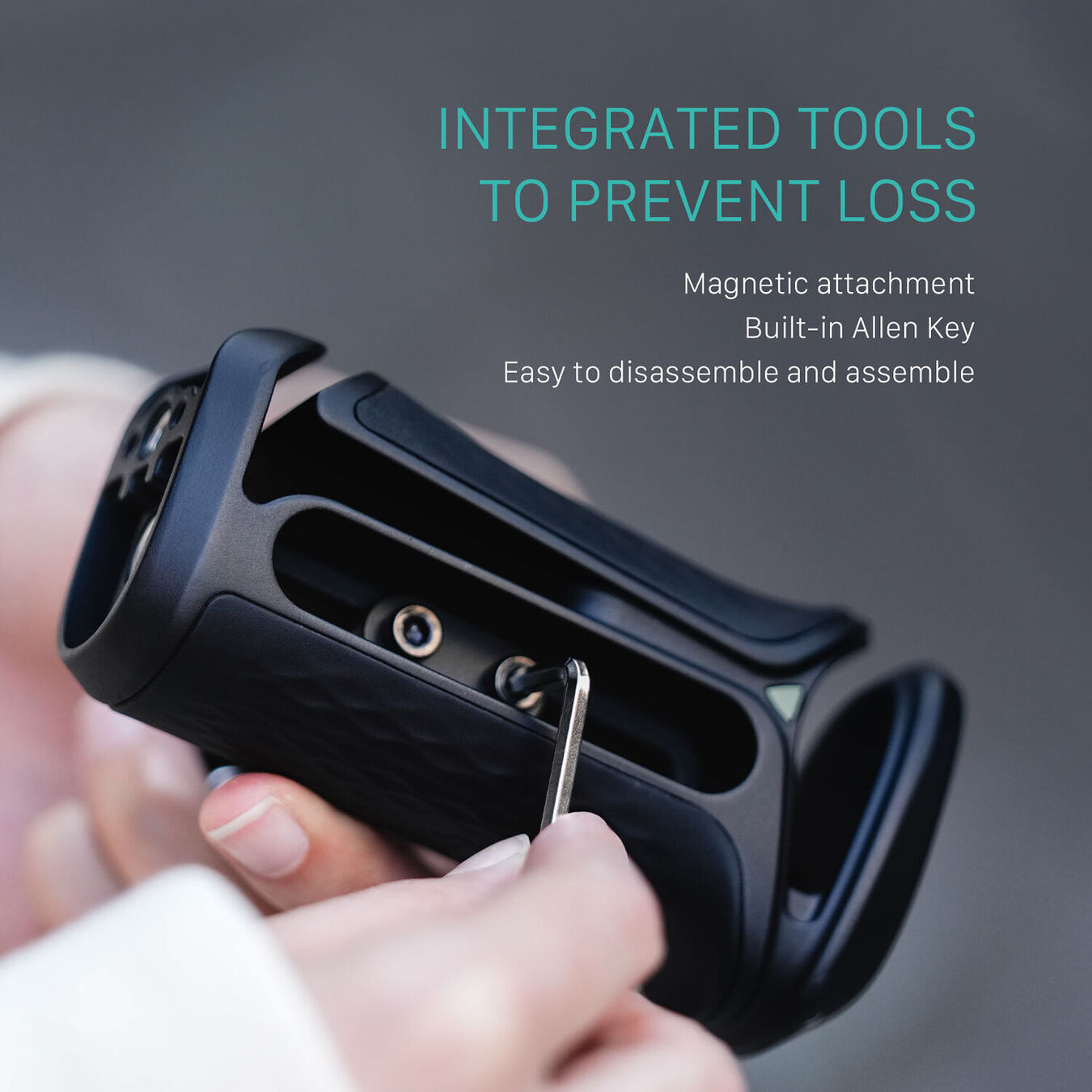 Tilta TA-XSH1-B Xeno Side Handle (1/4"-20 with Locating Pins) - Black