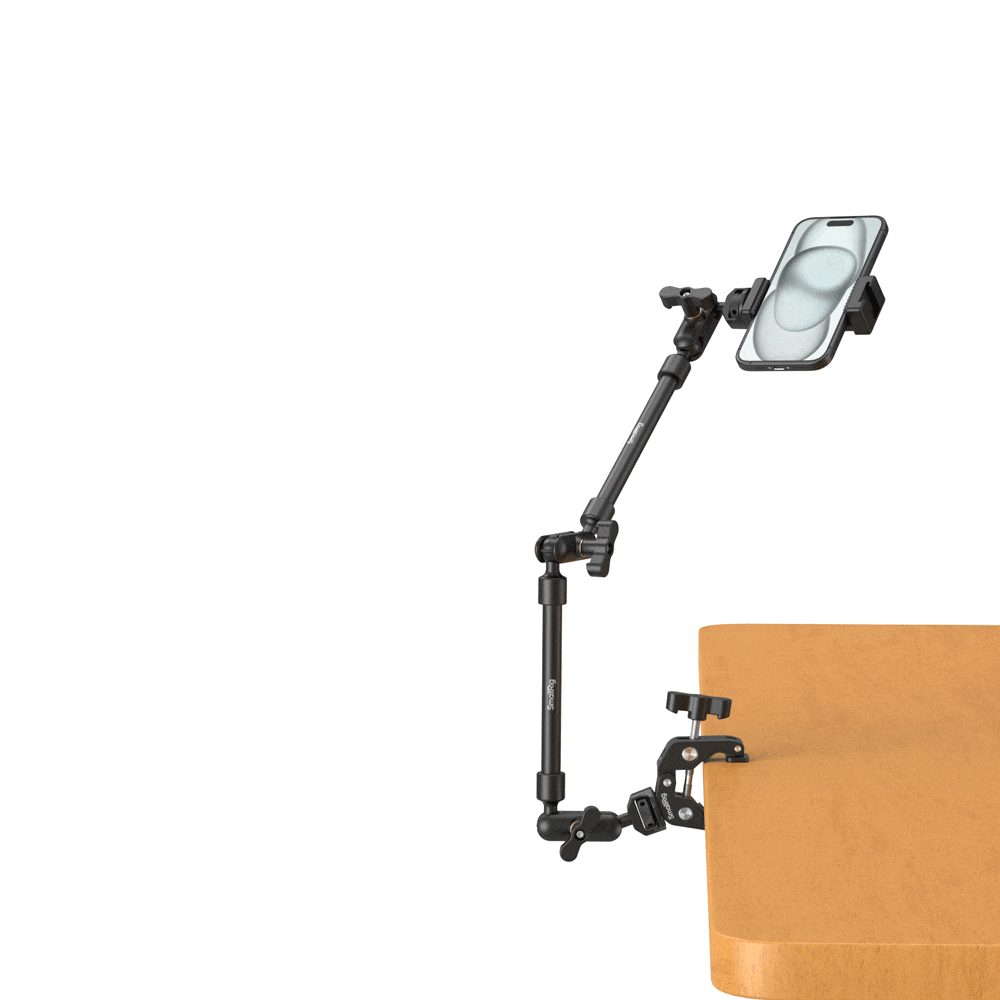 SmallRig 4766 Desktop Shooting Magic Arm z Crab Clamp Kit