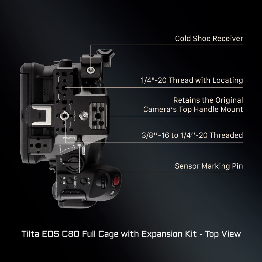 Klatka Tilta ES-T25-C-V do Canon C80 Pro Kit - V Mount