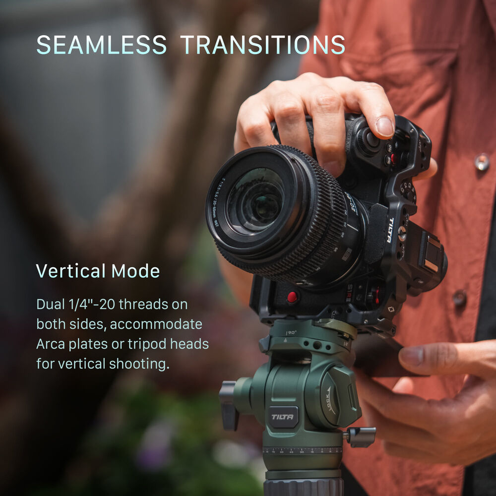 Klatka Tilta TA-T80-A-B Base Kit do Panasonic S1R II/S5 II/S5 IIX/G9 II - Czarny