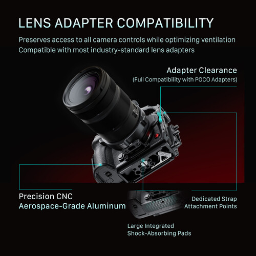 Klatka Tilta TA-T80-FCC-B do Panasonic S1R II - Czany