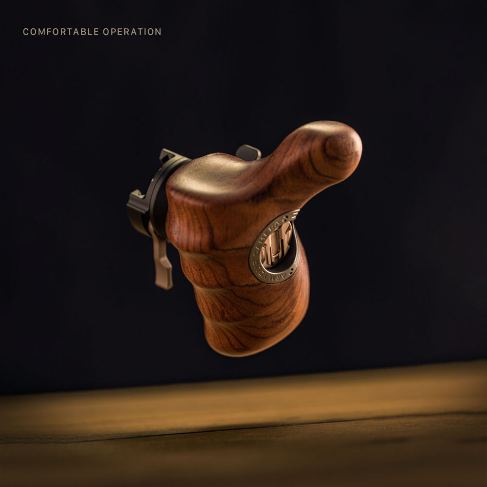 Tilta TA-AWH8-L-B Tiltaing Advanced Left Side Wooden Handle Type VIII - Black