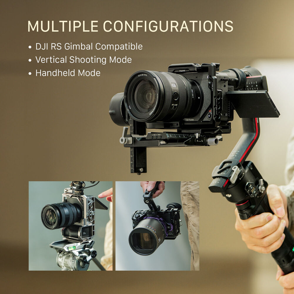 Klatka Tilta TA-T88-B-B do Sony FX2 Base Kit - Czarny