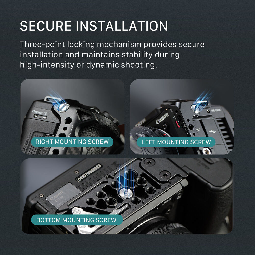 Tilta TA-T93-C-B Power Kit do Canon C50 Power Kit - Czarny