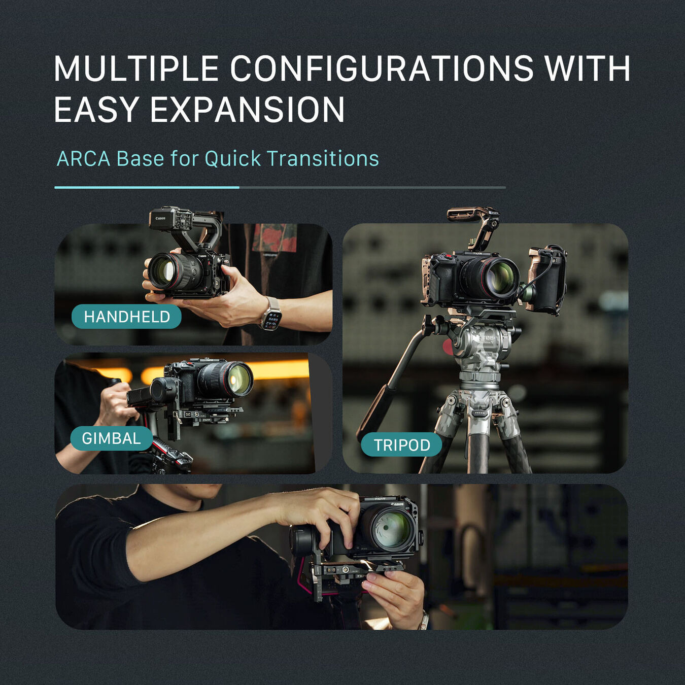 Tilta TA-T93-C-B Power Kit do Canon C50 Power Kit - Czarny