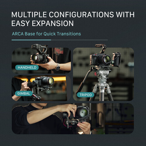 Klatka Tilta TA-T93-FCC-B do Canon C50 - Czarny