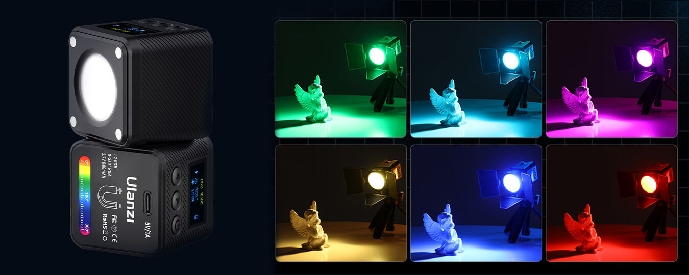 Lampa LED Ulanzi L3 - RGB, WB (2700 K - 7000 K)