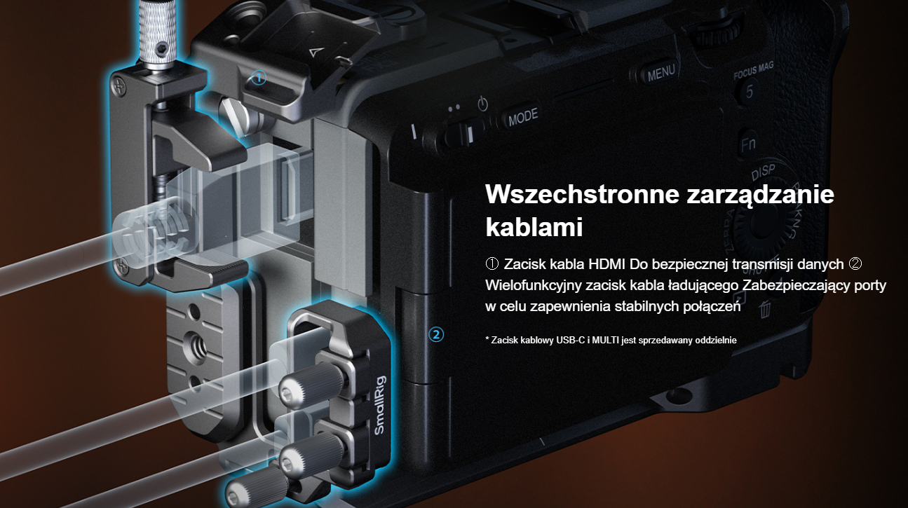 Klatka SmallRig 4770 HawkLock Quick Release Cage Kit do Sony FX3 / FX30