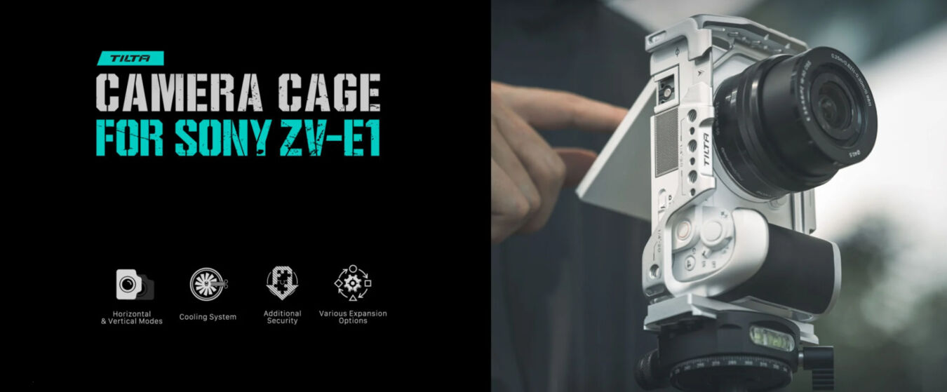 Klatka Tilta TA-T35-B-B Camera Cage for Sony ZV-E1 Lightweight Kit - Black