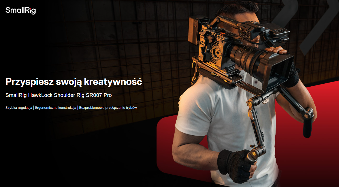 SmallRig 4181 HawkLock Shoulder Rig SR007 Pro