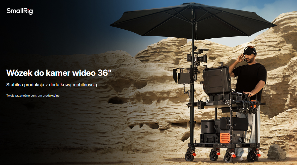 Wózek SmallRig 4573 36" Lightweight Video Production Camera Cart