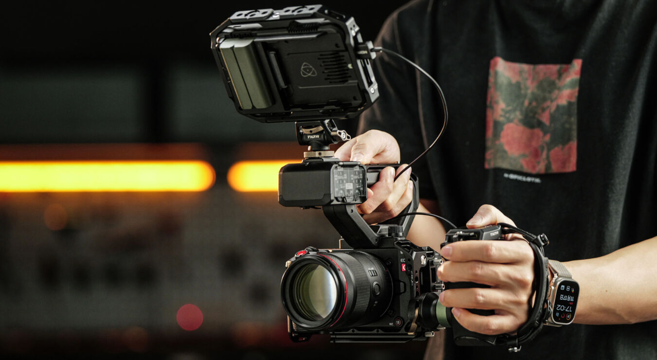 Klatka Tilta TA-T93-A-B do Canon C50 Base Kit - Black