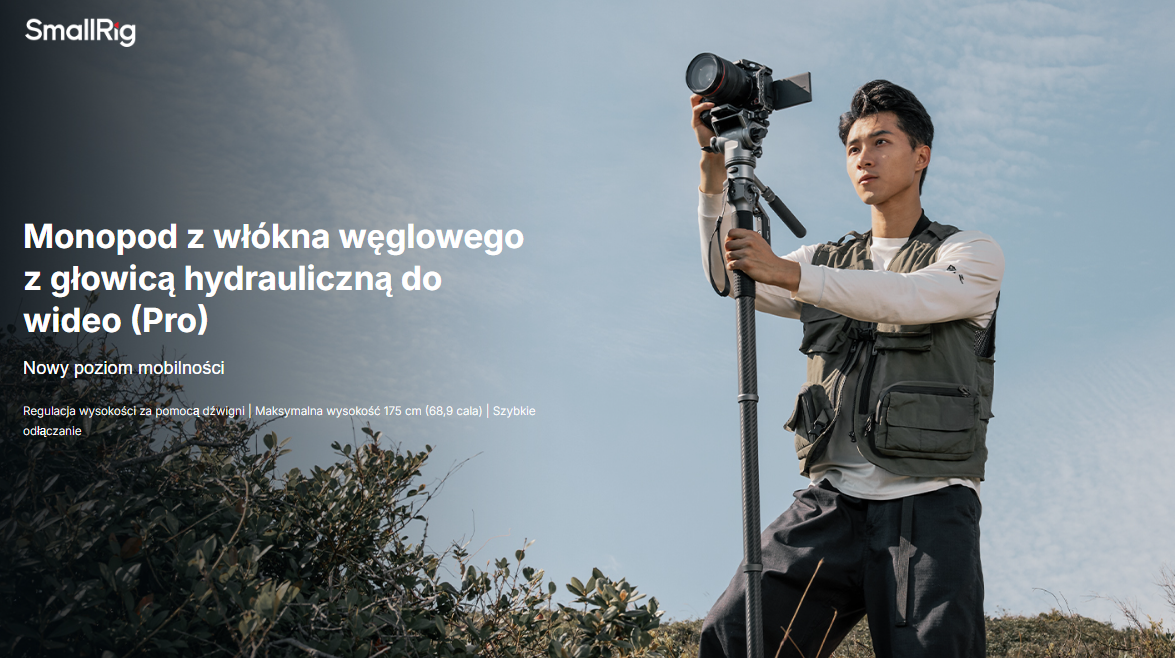 Monopod SmallRig 5565 Carbon Fiber Video