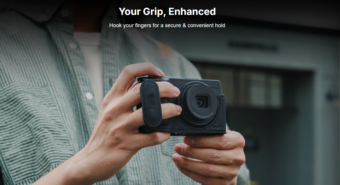 Etui SmallRig 5677 Leather Case Kit do Ricoh GRIII/GRIV (Grey)