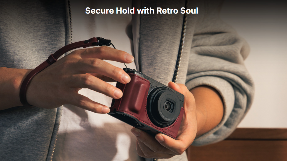 Etui SmallRig 5677 Leather Case Kit do Ricoh GRIII/GRIV (Grey)