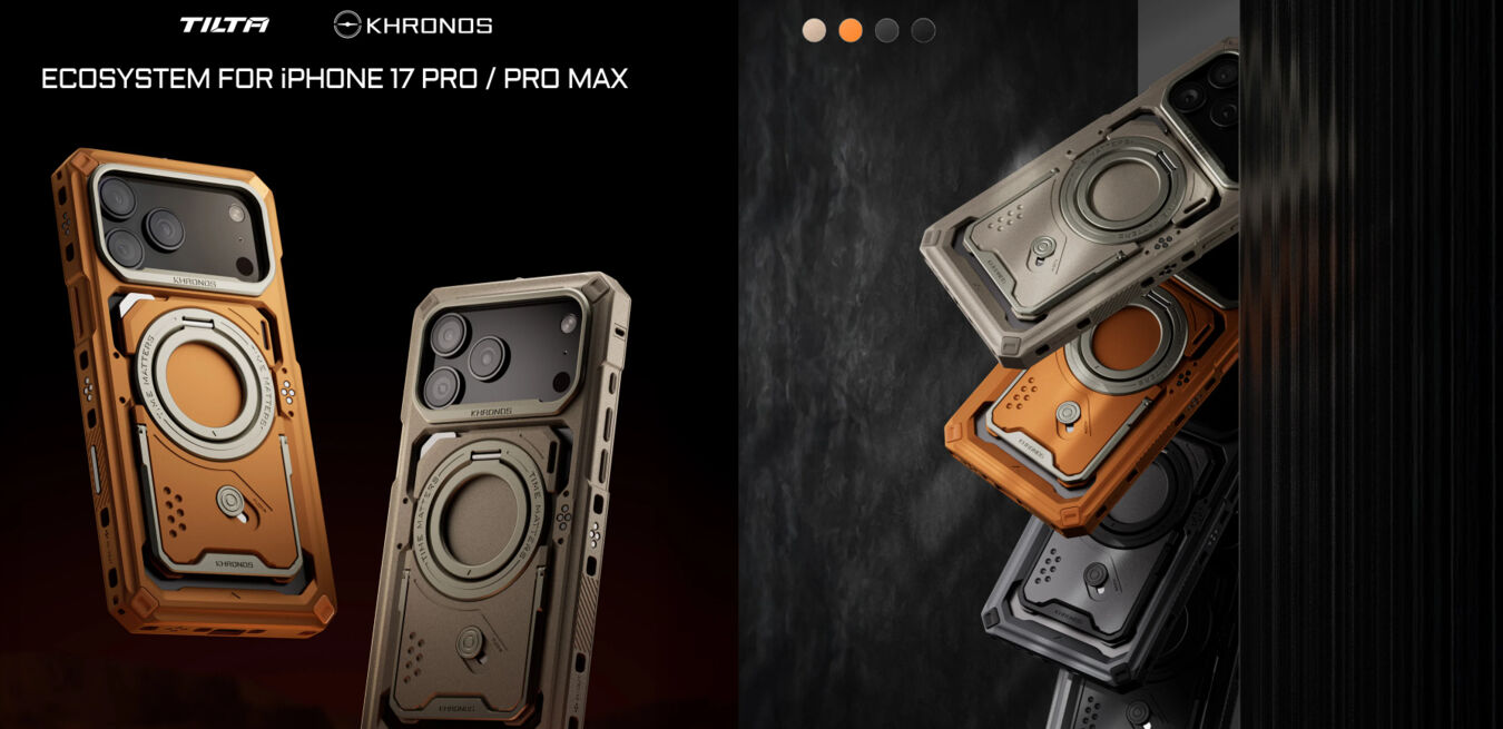 Zestaw Tilta TK-IP17-PMA-SG Khronos Street Snap do iPhone'a 17 Pro Max (Gwiezdna Szarość)