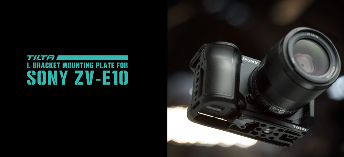 Tilta TA-T56-LMP-B L-Bracket Mounting Plate for Sony ZV-E10 - Czarny