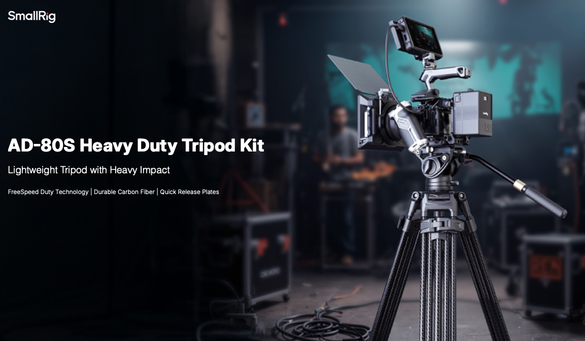 Statyw SmallRig 5111 Heavy-Duty Tripod Kit AD-80S