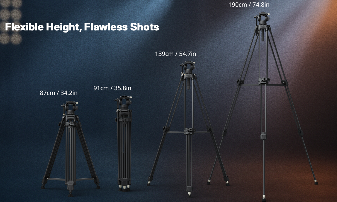 Statyw SmallRig 5111 Heavy-Duty Tripod Kit AD-80S
