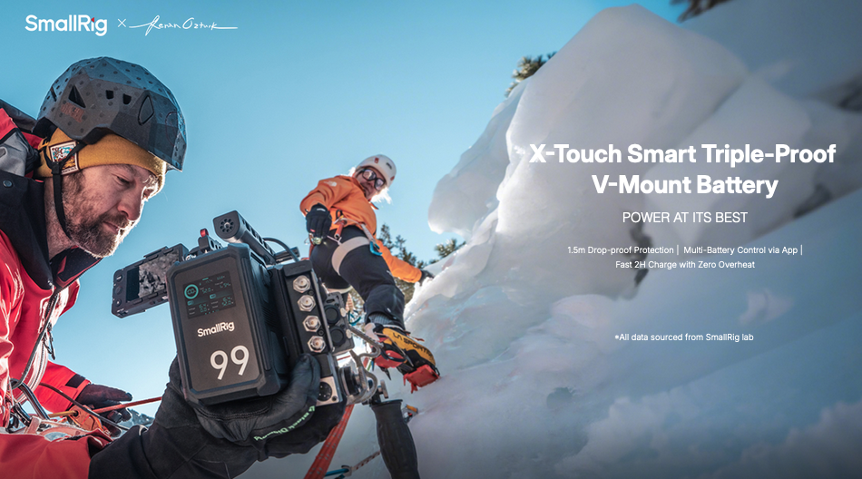 SmallRig 4984 X99 X-Touch Smart Triple-Proof V-Mount Battery