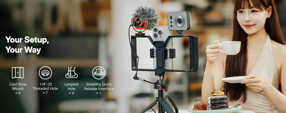 Uchwyt na telefon SmallRig 5355 IG-01 IntegraGrip Cage