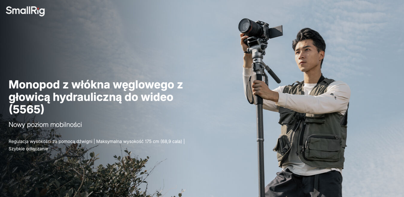 Monopod fotograficzny SmallRig 5564 Carbon Fiber