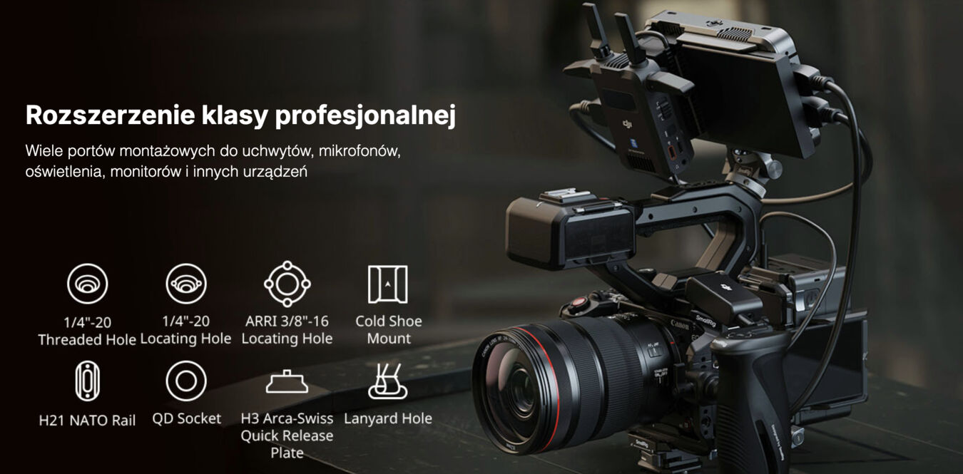 Klatka SmallRig 5658 Cage Kit for Canon EOS C50 Advanced Edition