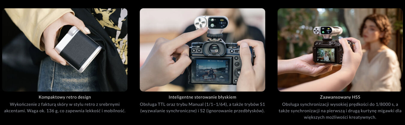 Viltrox lampa błyskowa Vintage Z1 Pro - Sony E