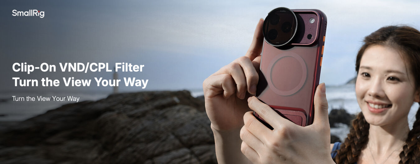 Filtr SmallRig 6877 Clip-On VND Filter for iPhone 18 Pro / 18 Pro Max