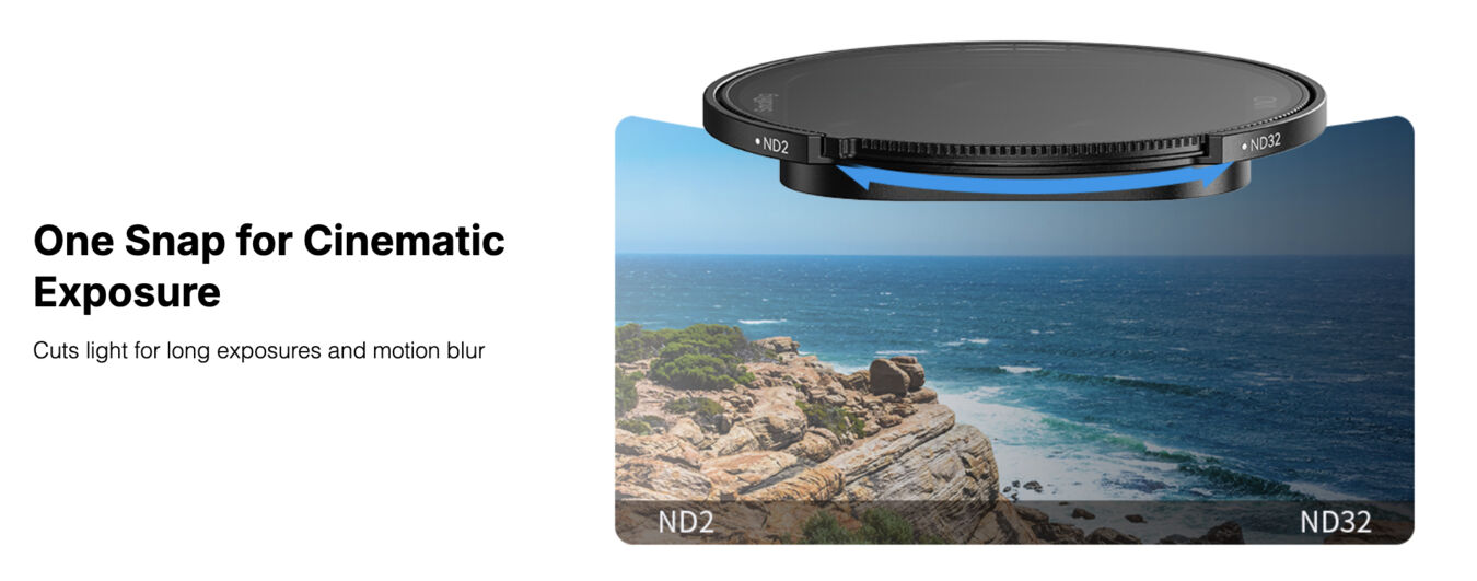 Filtr SmallRig 6877 Clip-On VND Filter for iPhone 18 Pro / 18 Pro Max