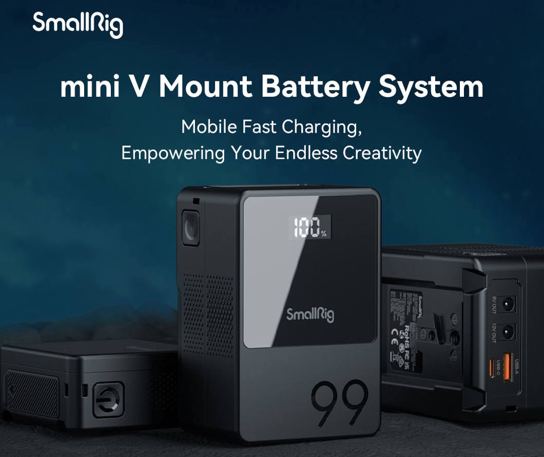 Akumulator V-mount mini battery SmallRig 3580 VB99