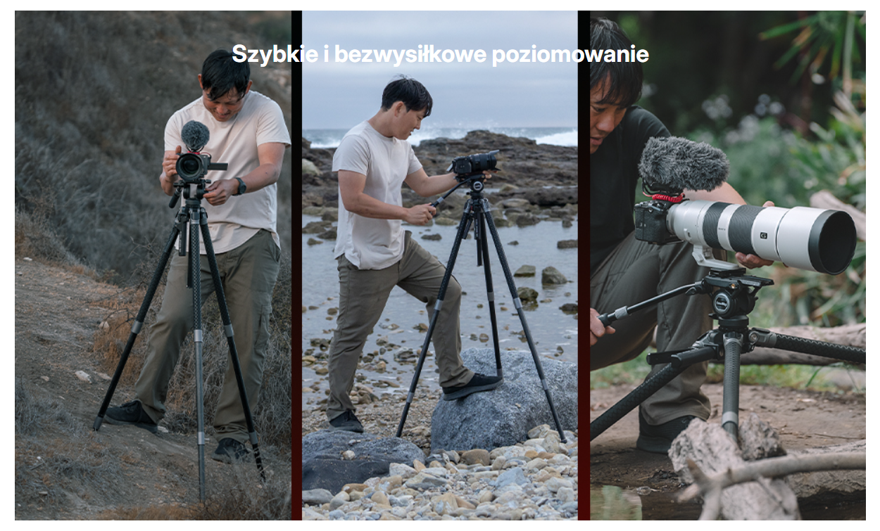 Statyw SmallRig 5305 x Potato Jet TRIBEX SE Hydraulic Tripod