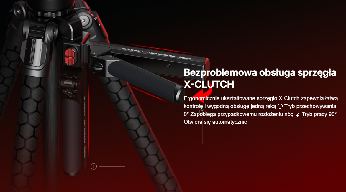 Statyw SmallRig 5305 x Potato Jet TRIBEX SE Hydraulic Tripod